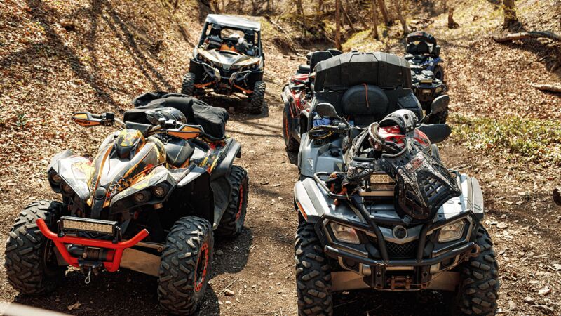 4 Quad ATV for Motorcycle And ATV Towing Service